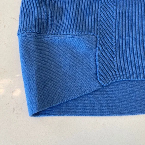 NWT Anthropologie Blue Knit Dress Size M