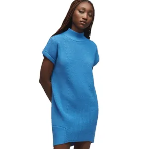 NWT Anthropologie Blue Knit Dress Size M