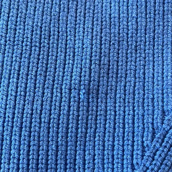 NWT Anthropologie Blue Knit Dress Size M