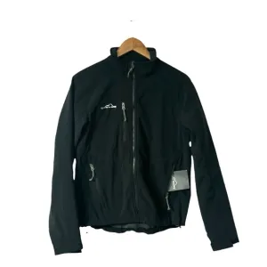 NWT Eddie Bauer Soft Shell Jacket Coat Black Fall Hiking Size Small