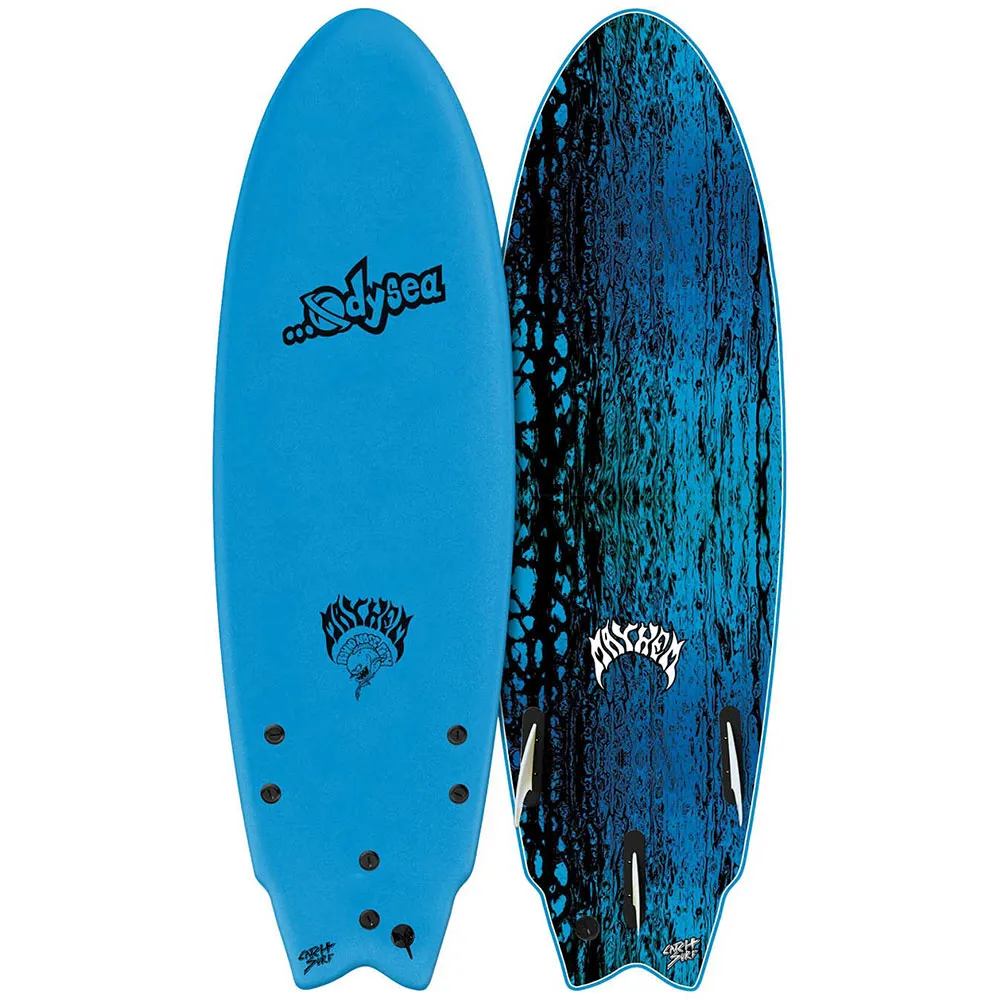 ODYSEA X LOST 5'11 Round Nose Fish Tri Soft Surfboard
