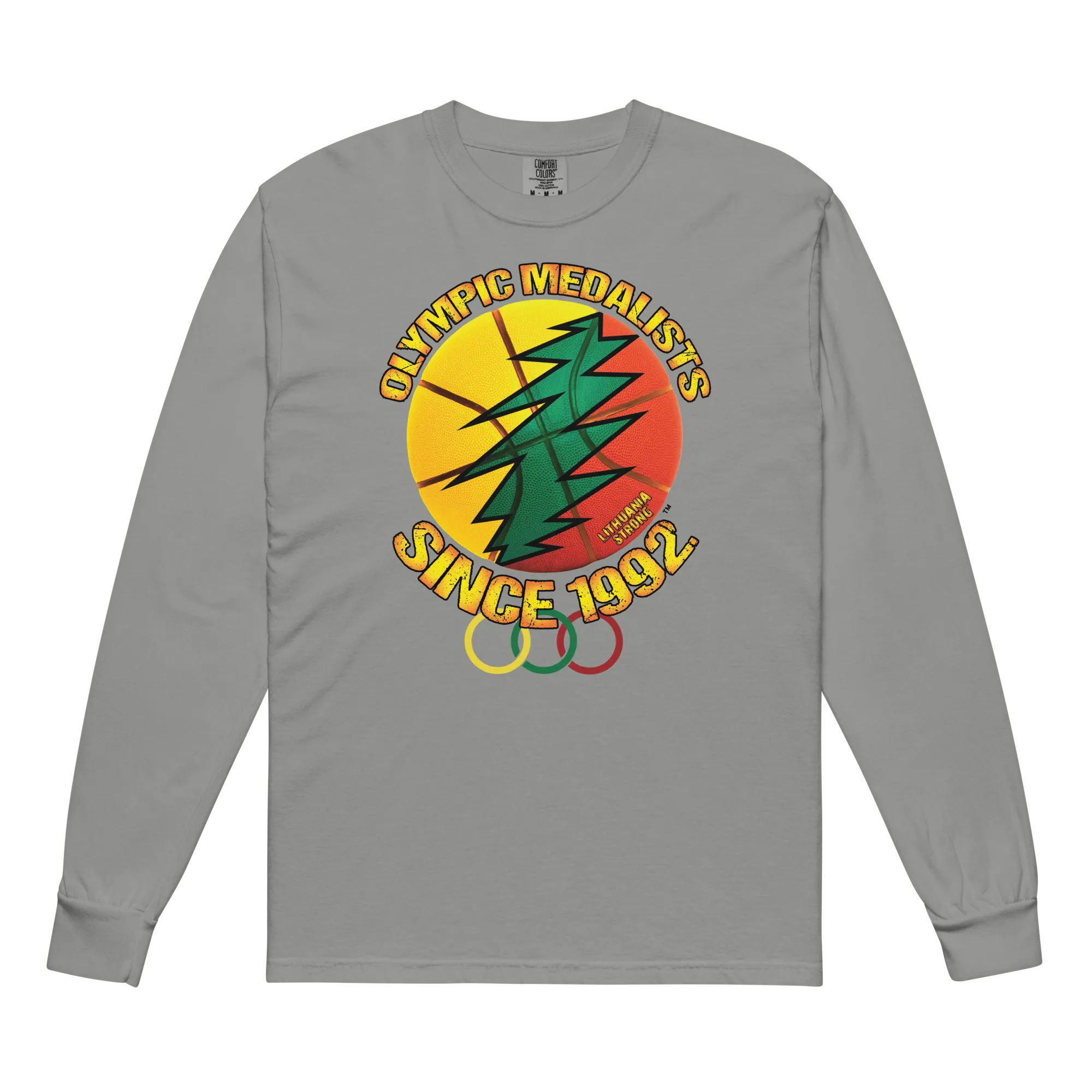Olympic Medalists '92 - Men/Women Unisex Soft-Washed Comfort Cotton Long Sleeve T-Shirt