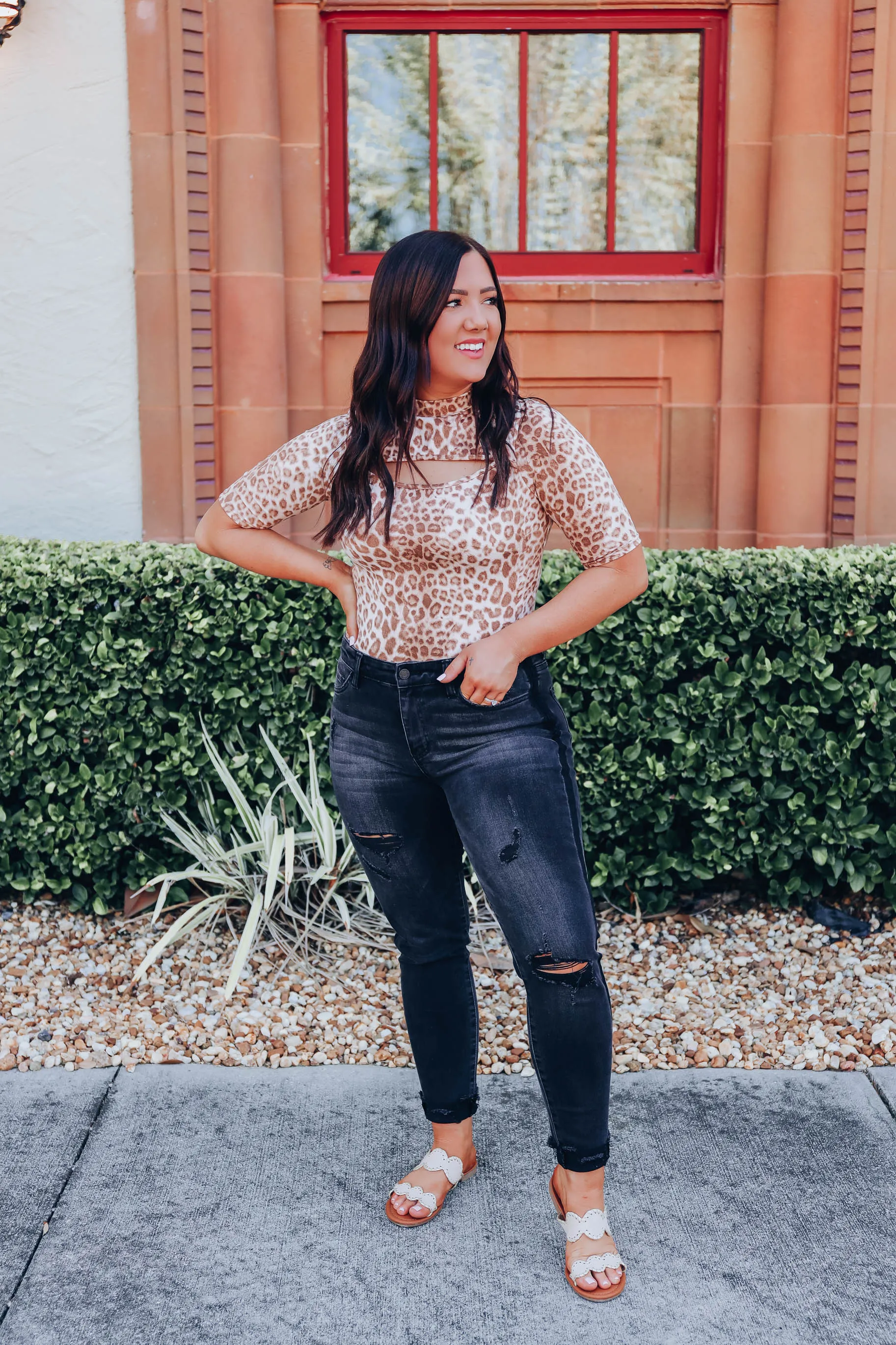 On The Prowl Cutout Bodysuit