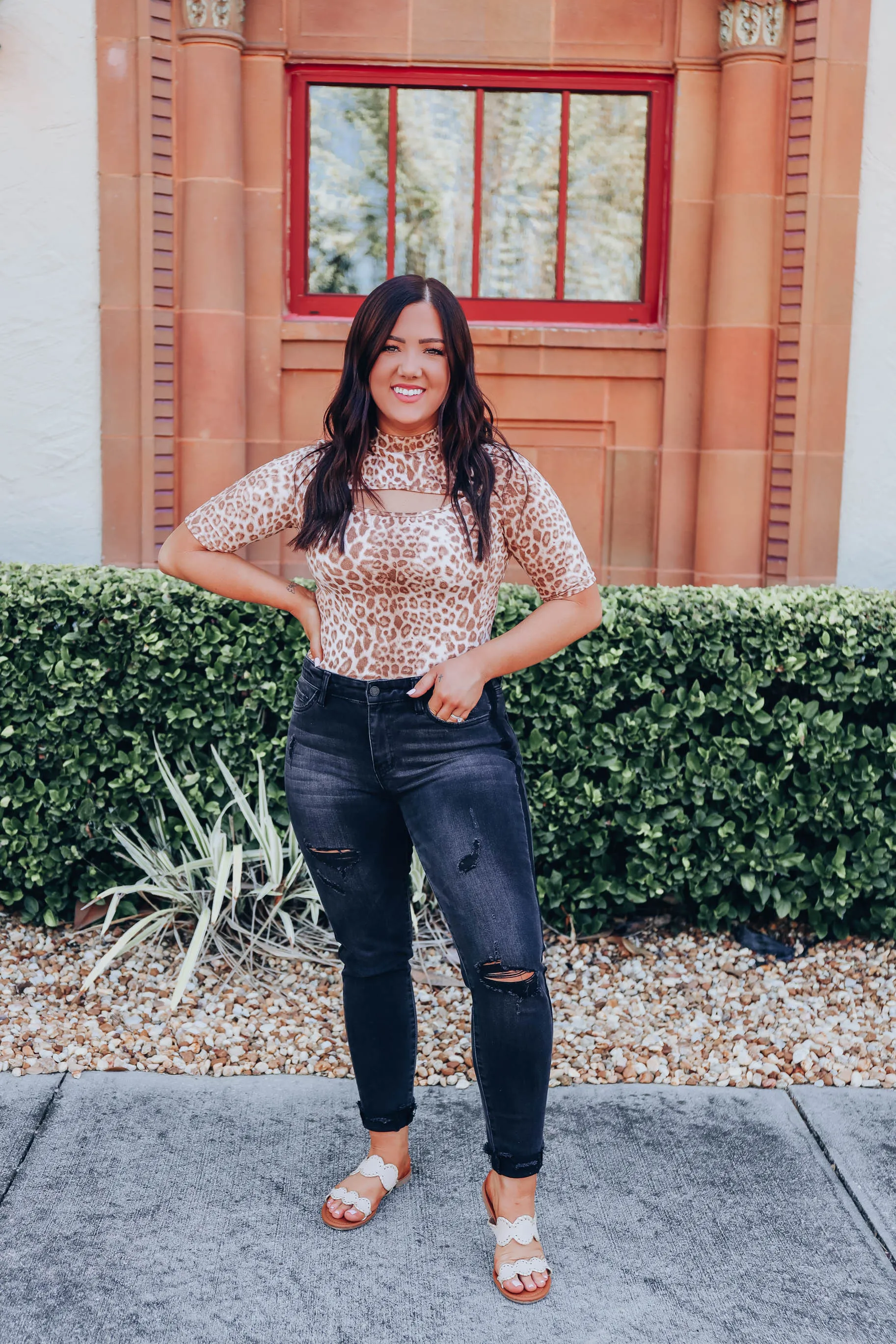 On The Prowl Cutout Bodysuit