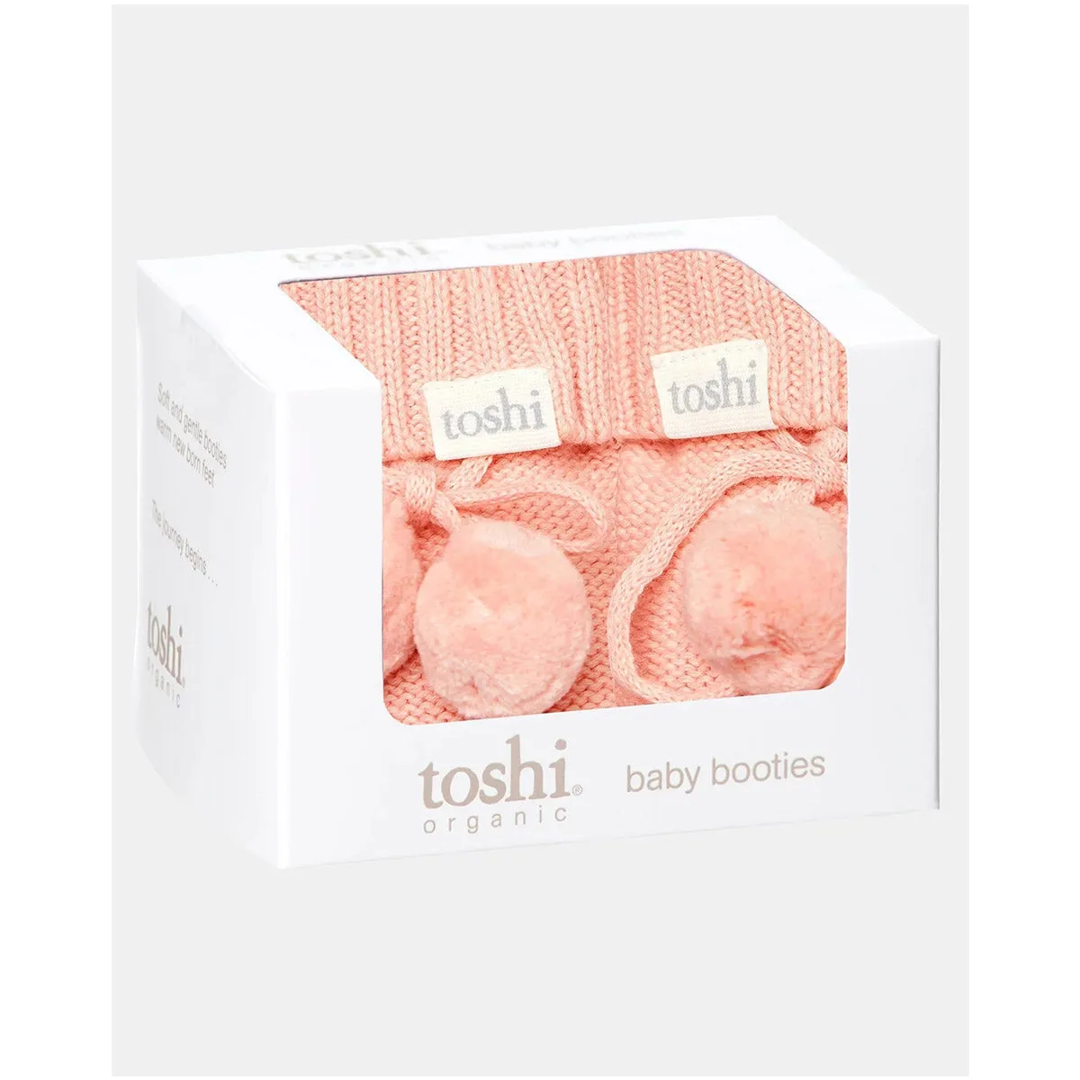 Organic Booties Marley - Blossom
