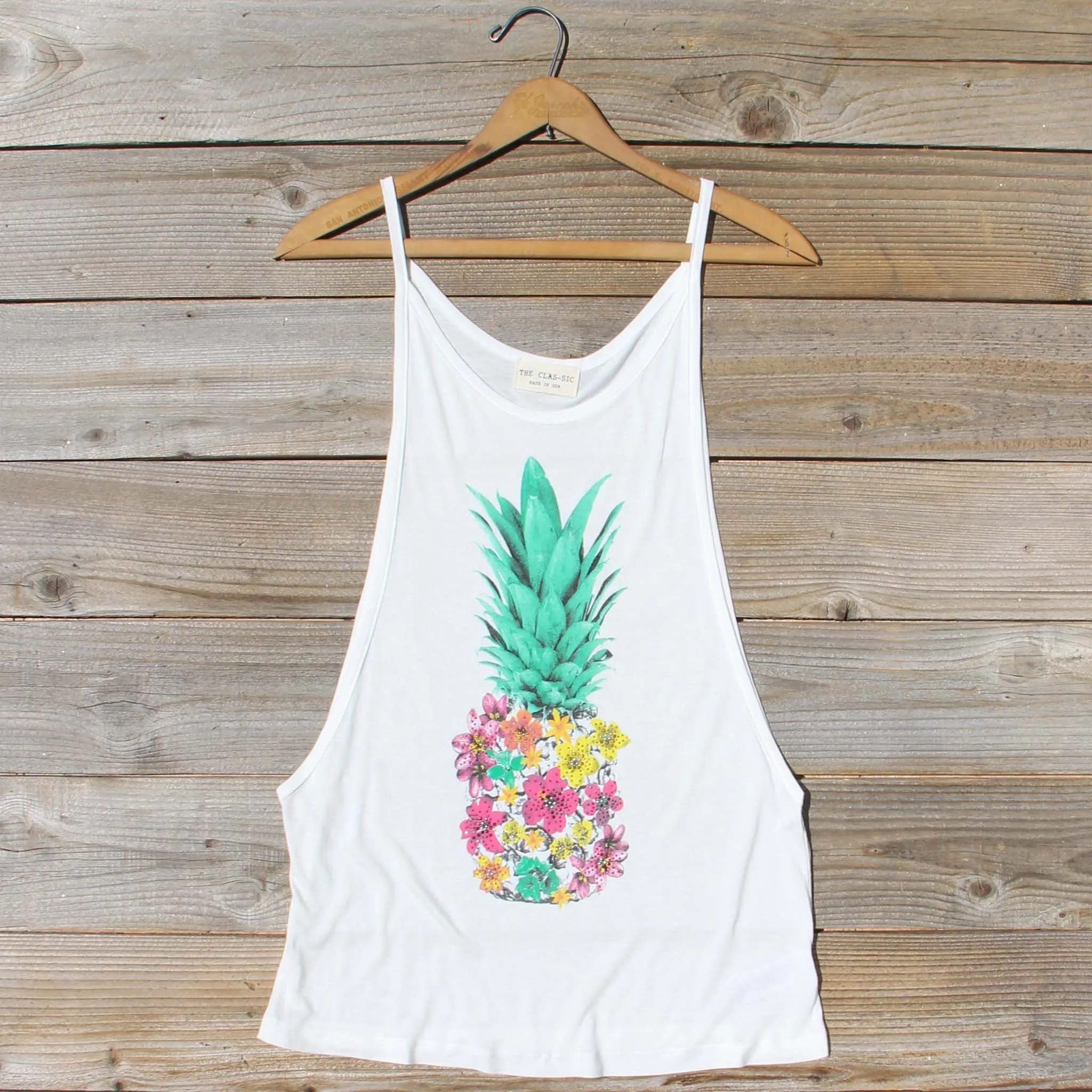 Pineapple Flower Tank