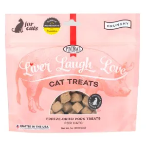 Primal Cat Treats Liver Laugh Love Simply Pork 1oz