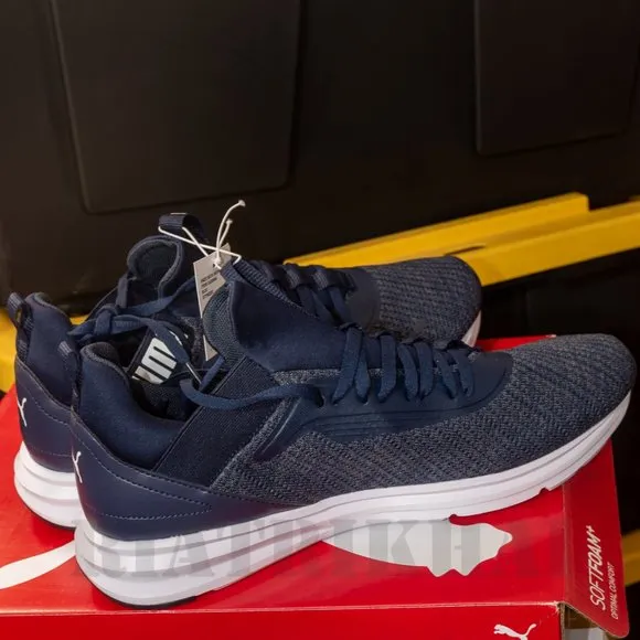 Puma Men's woven V3 Sneaker Navy
