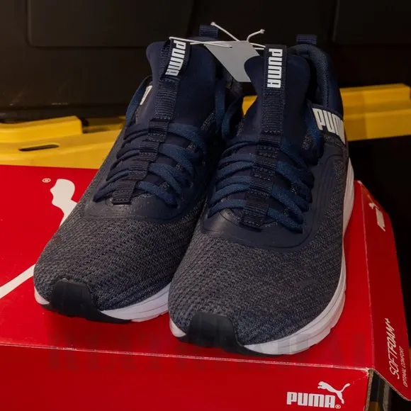 Puma Men's woven V3 Sneaker Navy