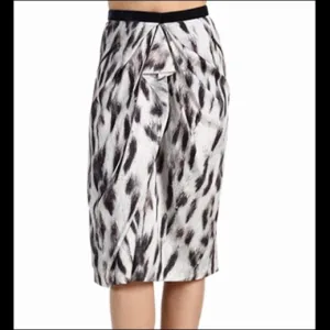 RACHEL ROY Leopard Print Wrap Skirt brand new