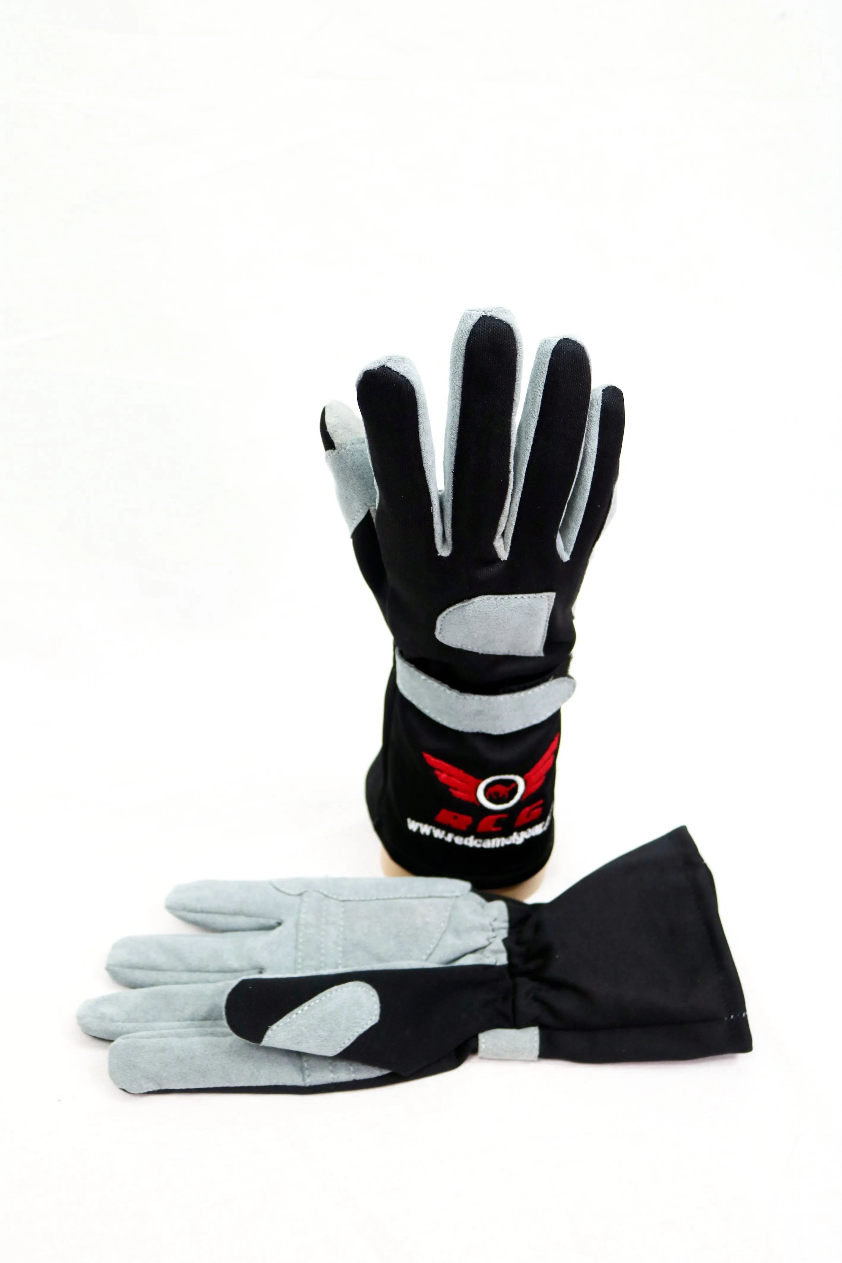 Red Camel Kart Racing Gloves 2018