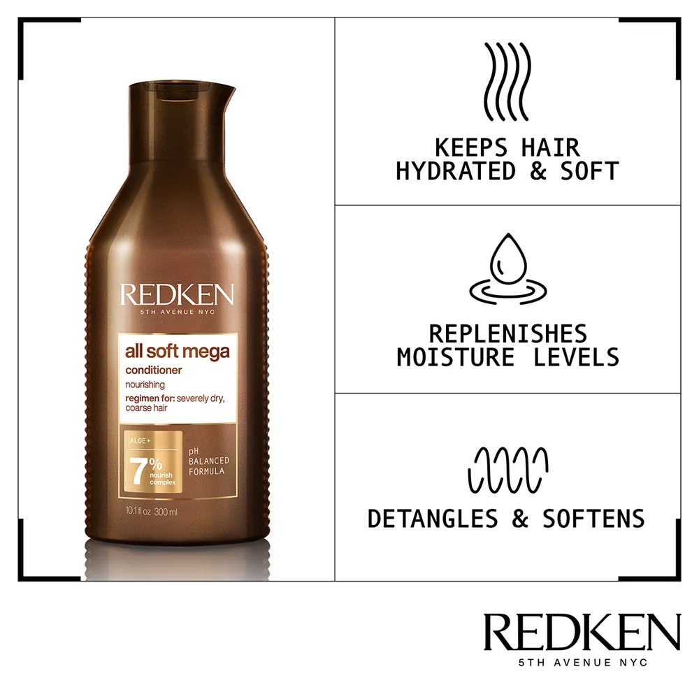 REDKEN - All Soft Mega Conditioner Liter