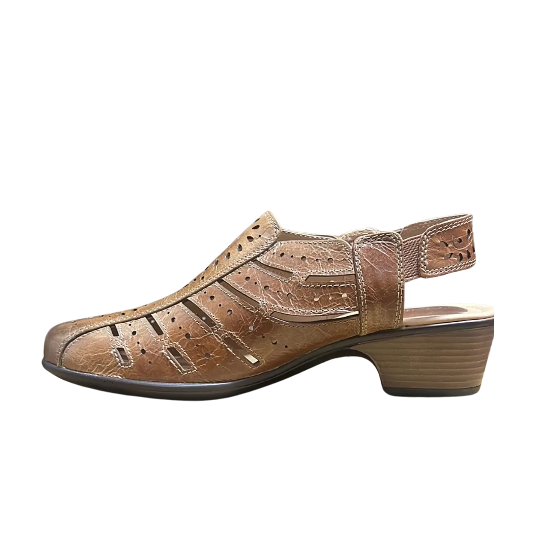 Romika Barbados06 Light Brown Hell Slip On
