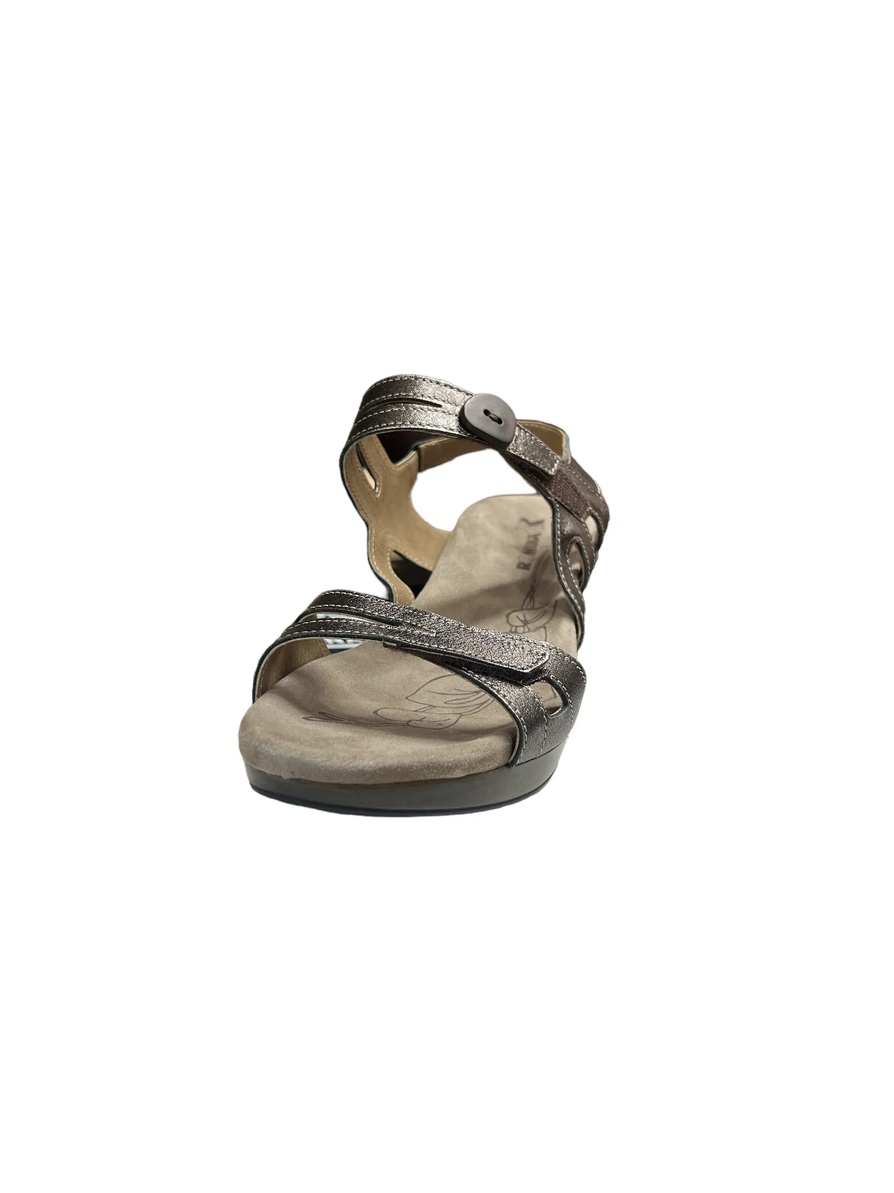 Romika Waikiki06 Basalt Brown Heel Sandals