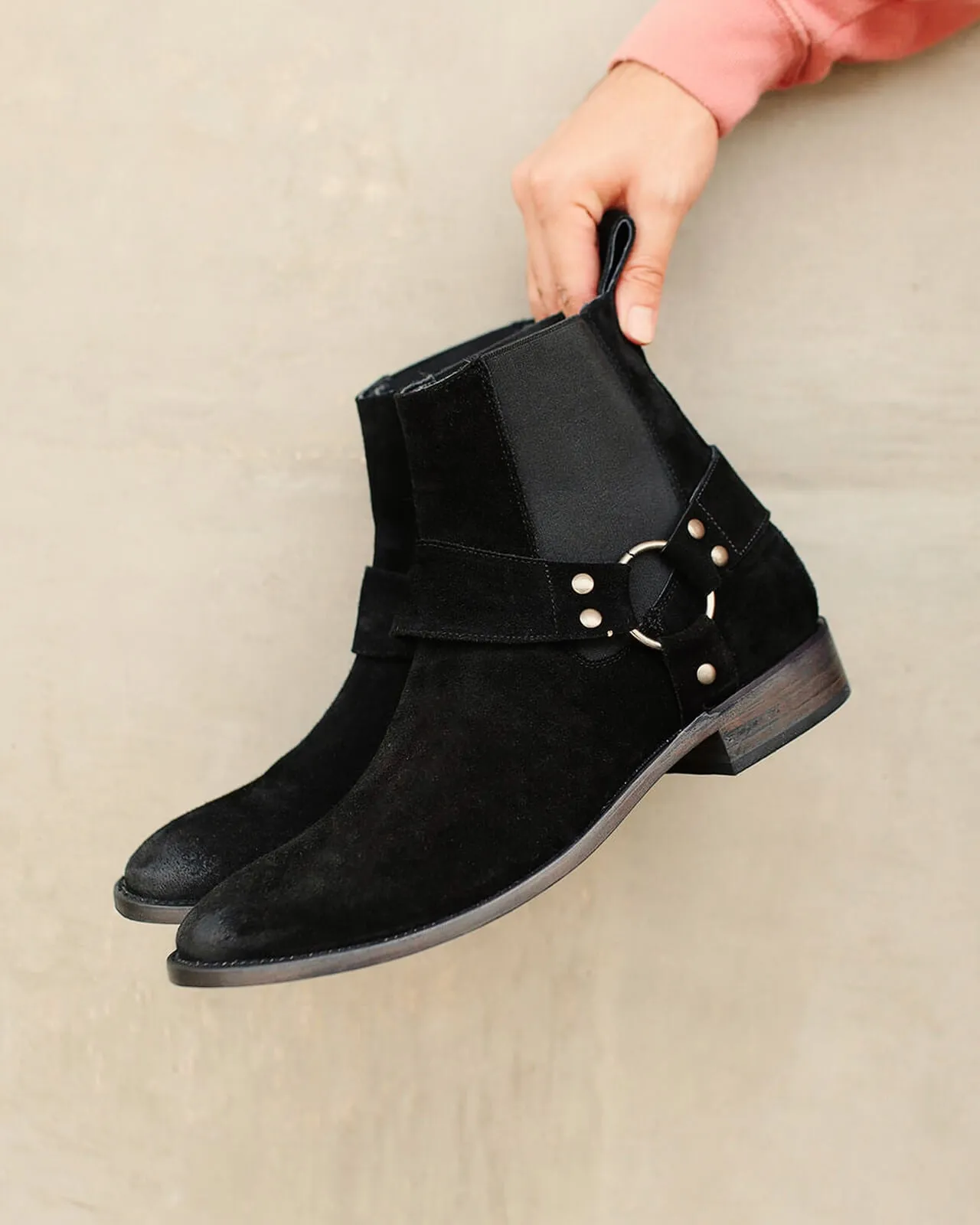 Sandro Suede Black