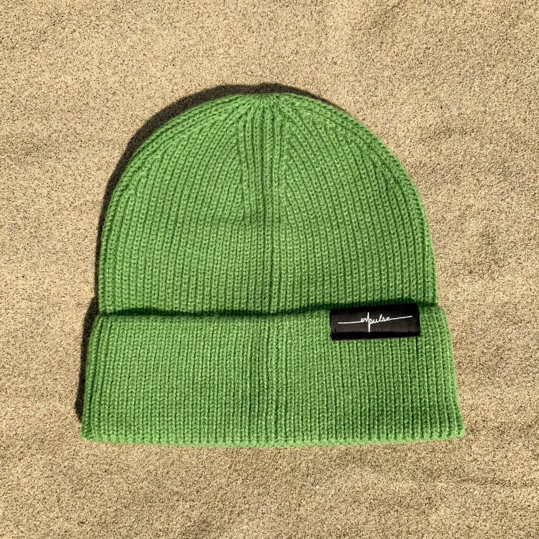 Seaweed Knit Beanie