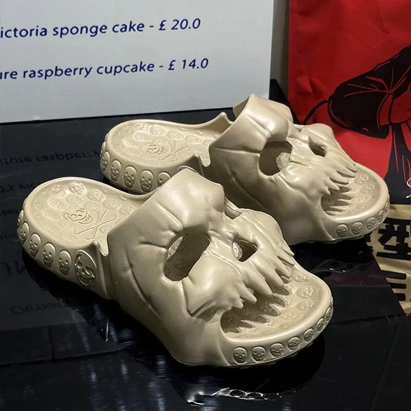Skull Slippers