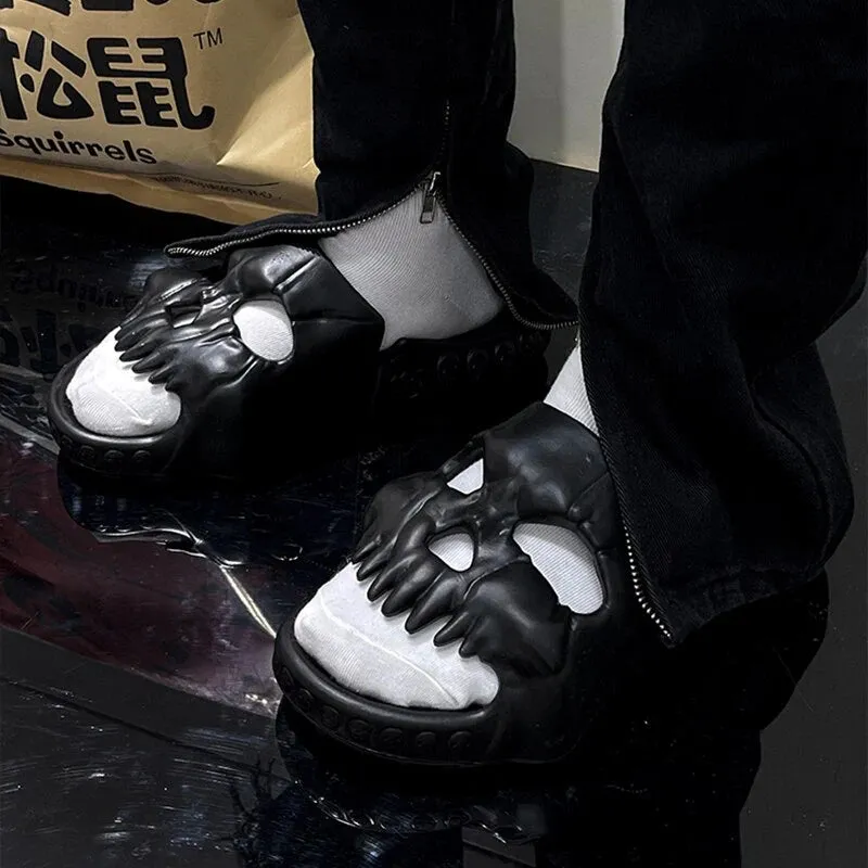 Skull Slippers