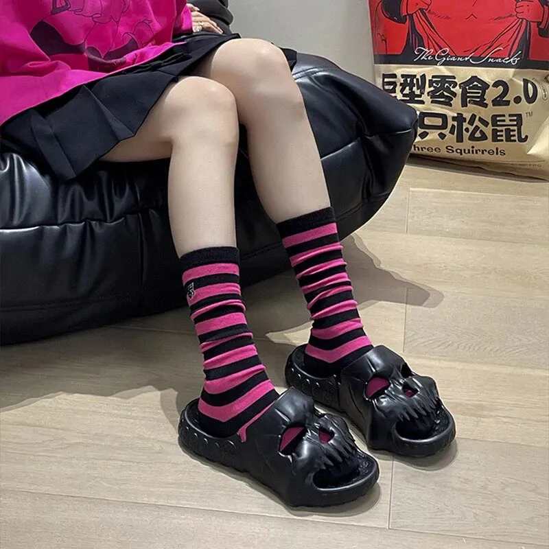 Skull Slippers
