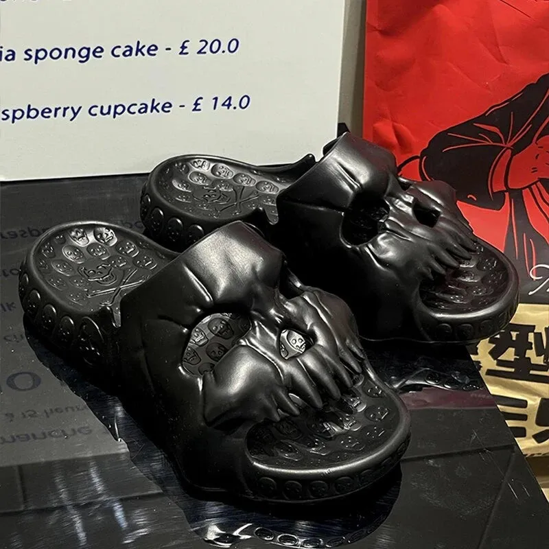 Skull Slippers