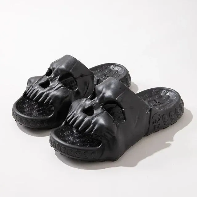 Skull Slippers