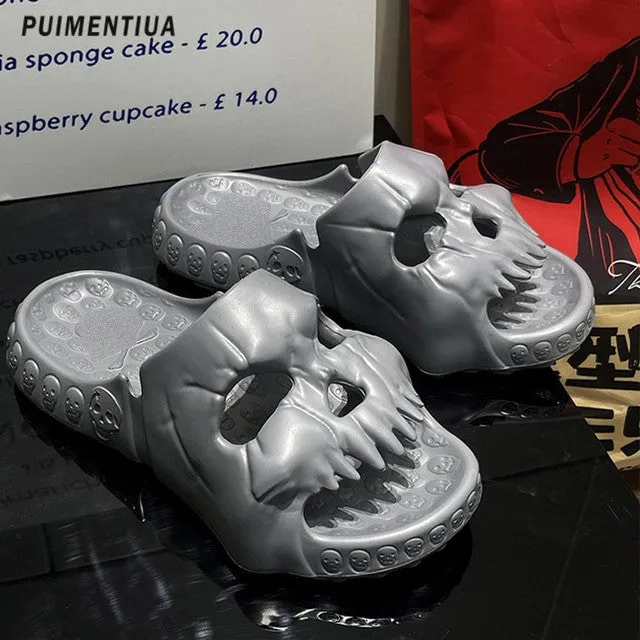 Skull Slippers