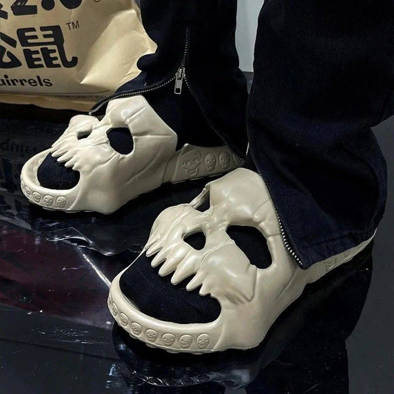 Skull Slippers