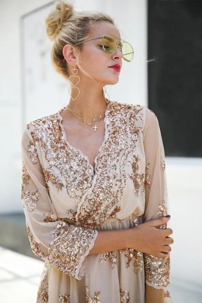 Skye Sequined Dress