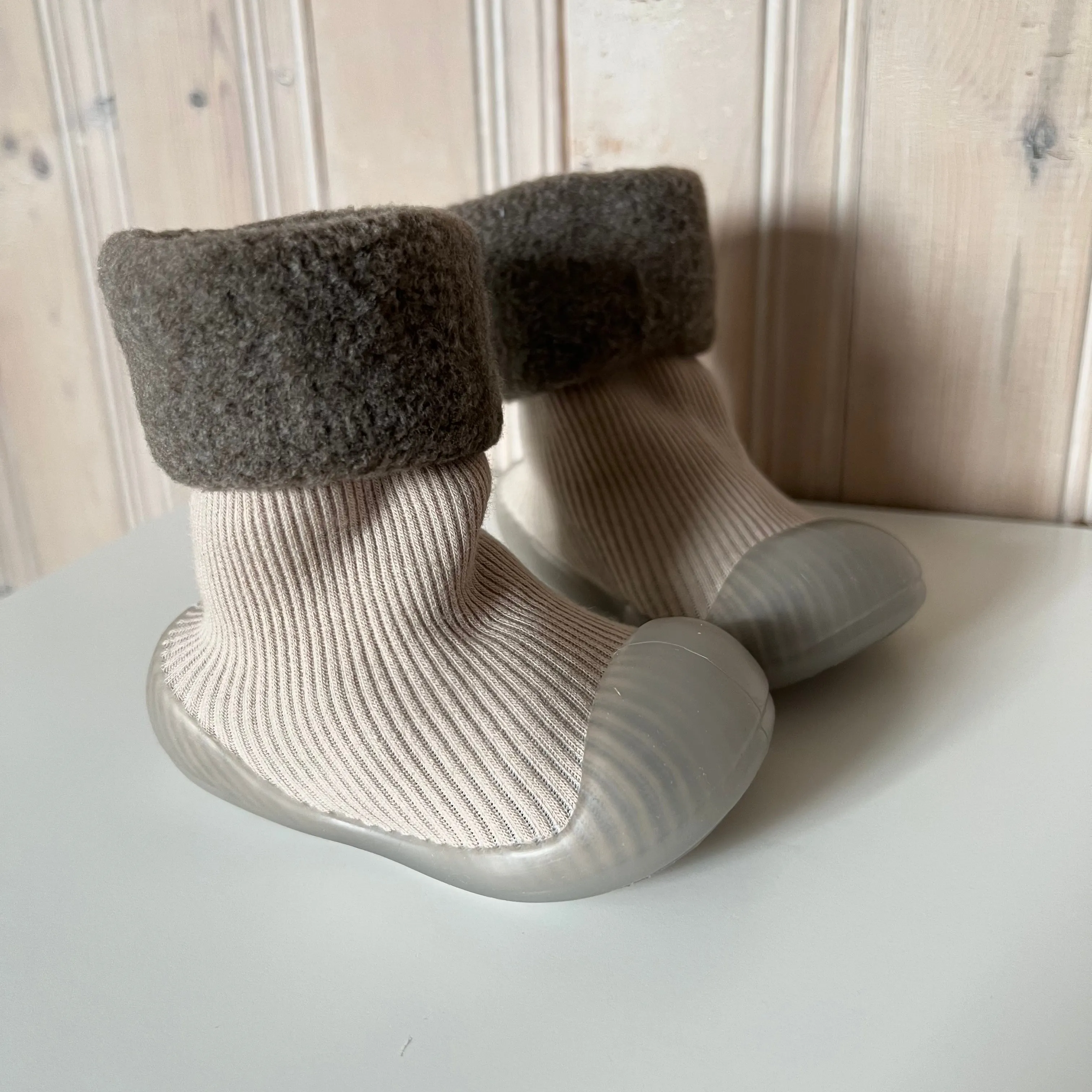 Sock Boots - Oatmeal