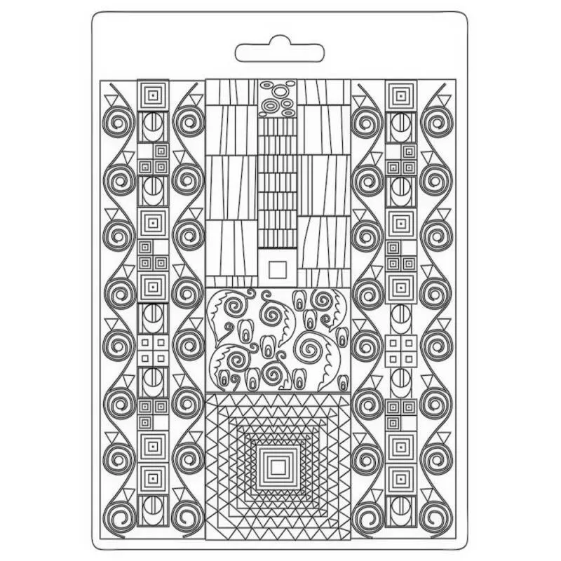 Stamperia - A5 Soft Mould - Klimt Collection - Patterns