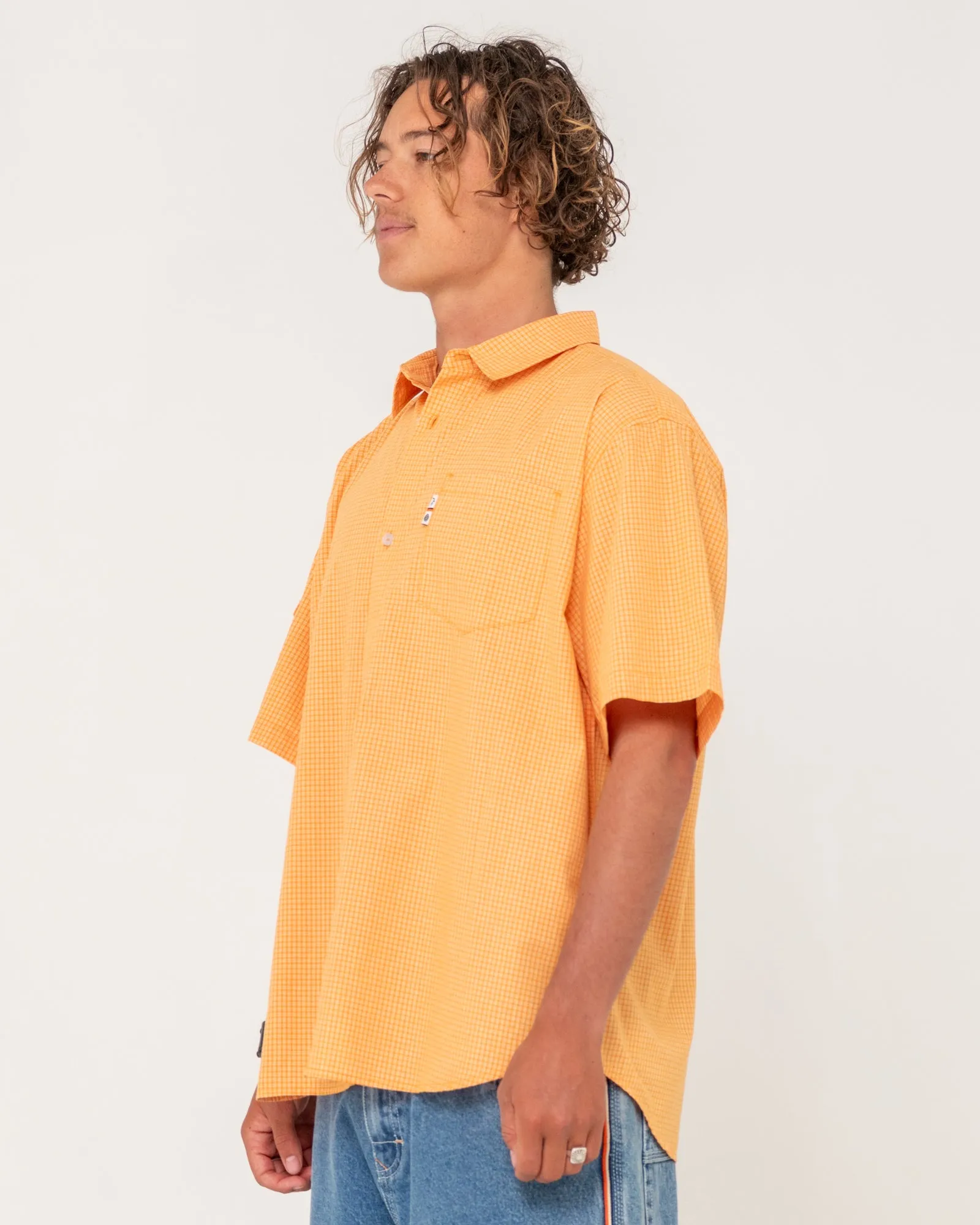 Stasha Pocket Oversized Check Shirt