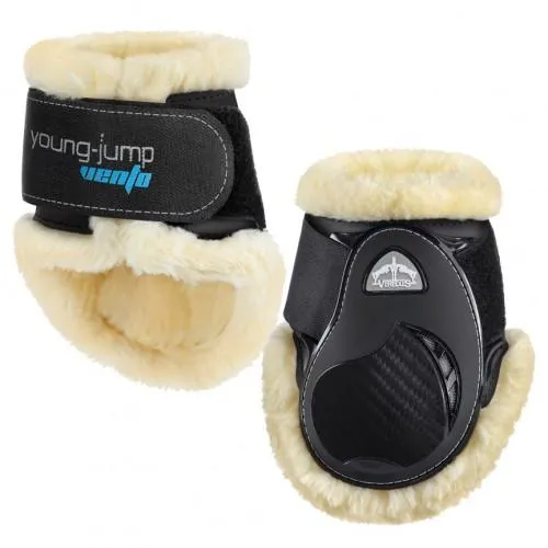 STS Young Jump Vento Fetlock Boots - Black