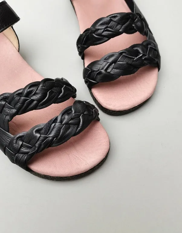 Summer Soft Soles Open Toe Flat Sandals 35-41