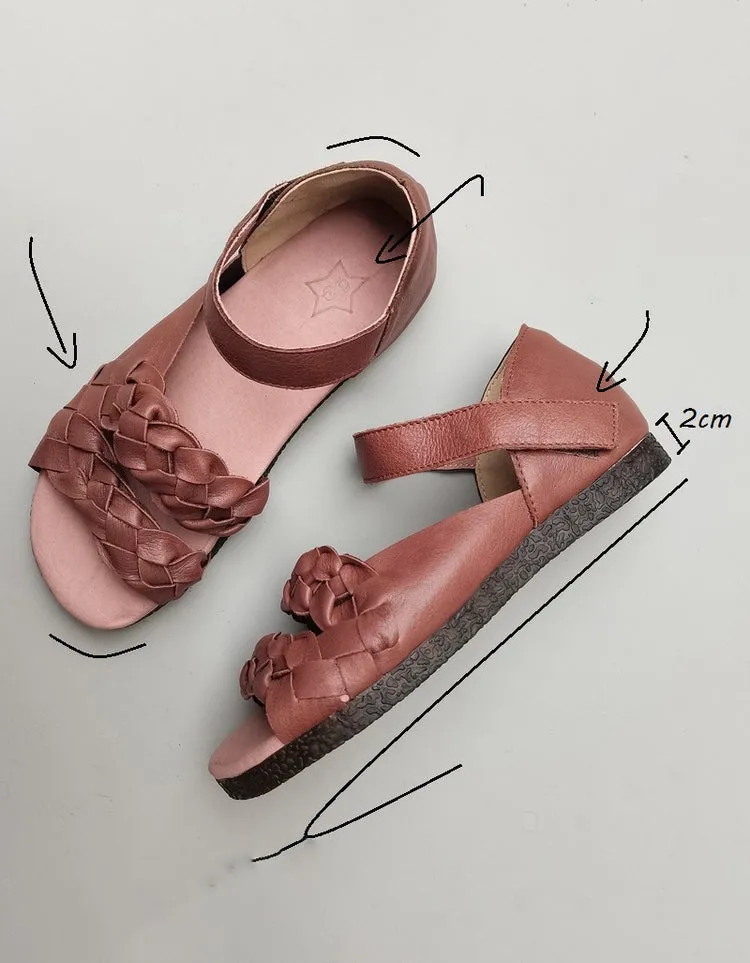 Summer Soft Soles Open Toe Flat Sandals 35-41