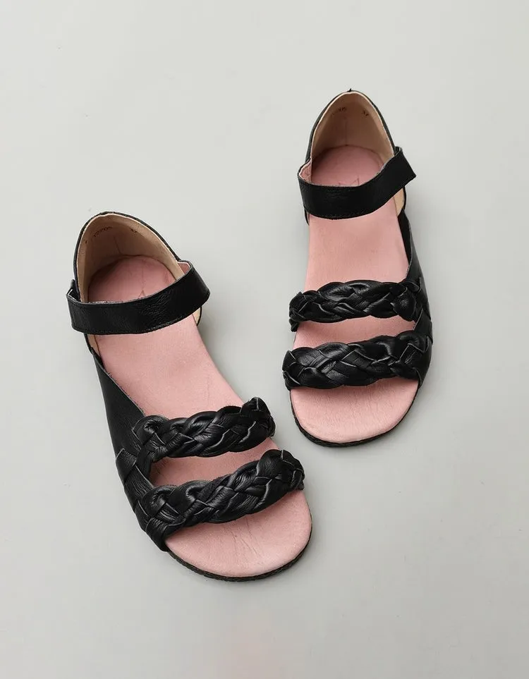 Summer Soft Soles Open Toe Flat Sandals 35-41
