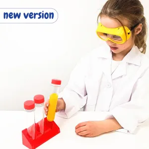 Test Tubes in a Rack Multicoloured (pack of 6)