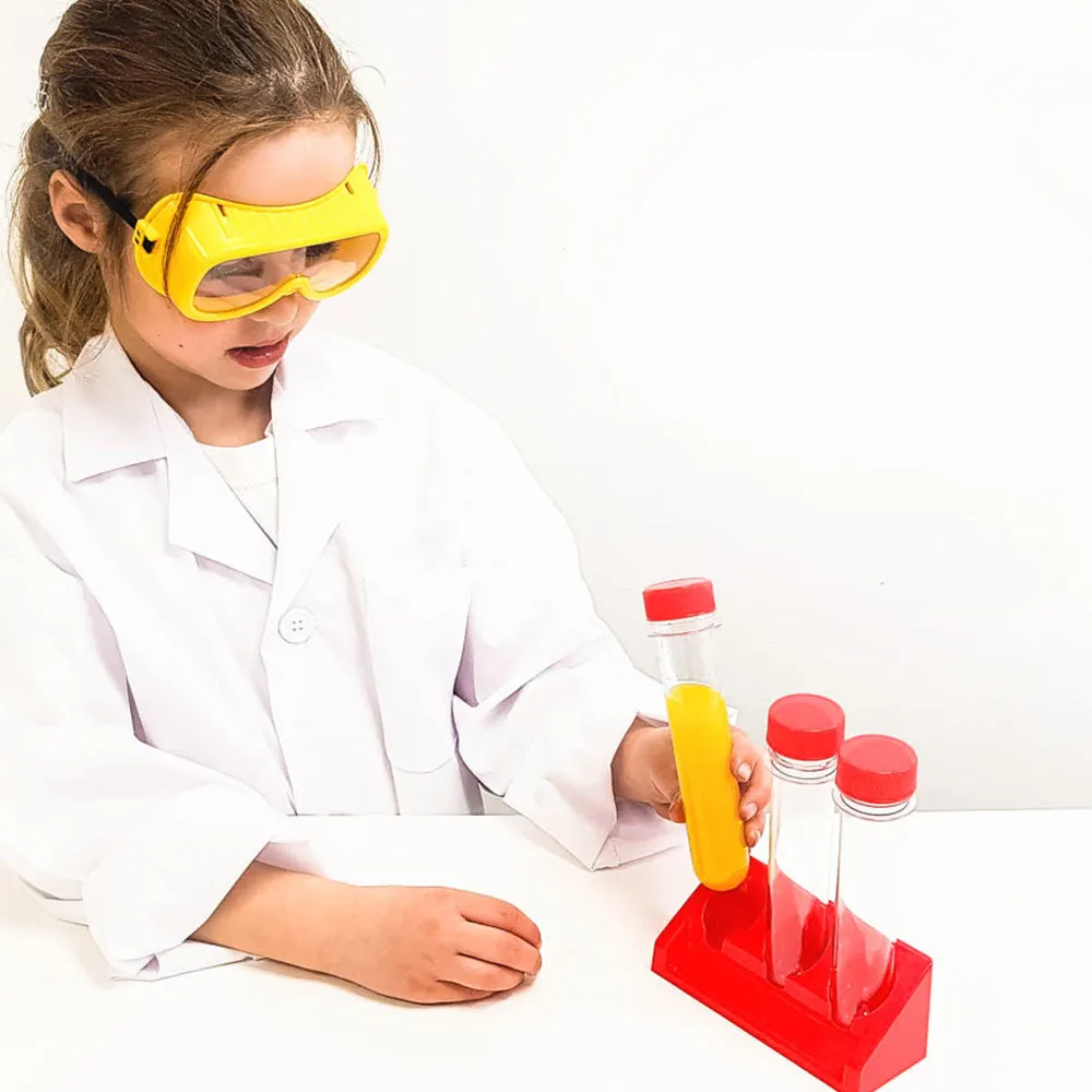 Test Tubes in a Rack Multicoloured (pack of 6)
