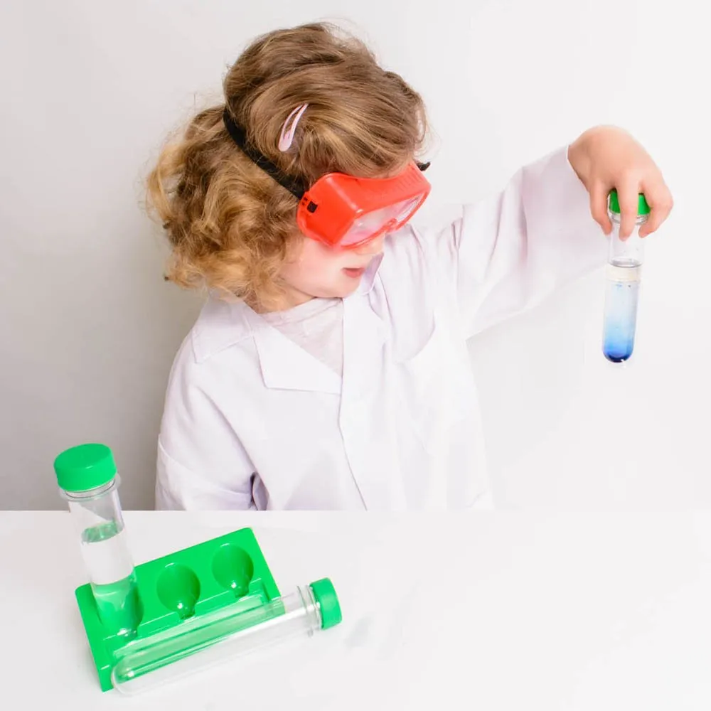 Test Tubes in a Rack Multicoloured (pack of 6)
