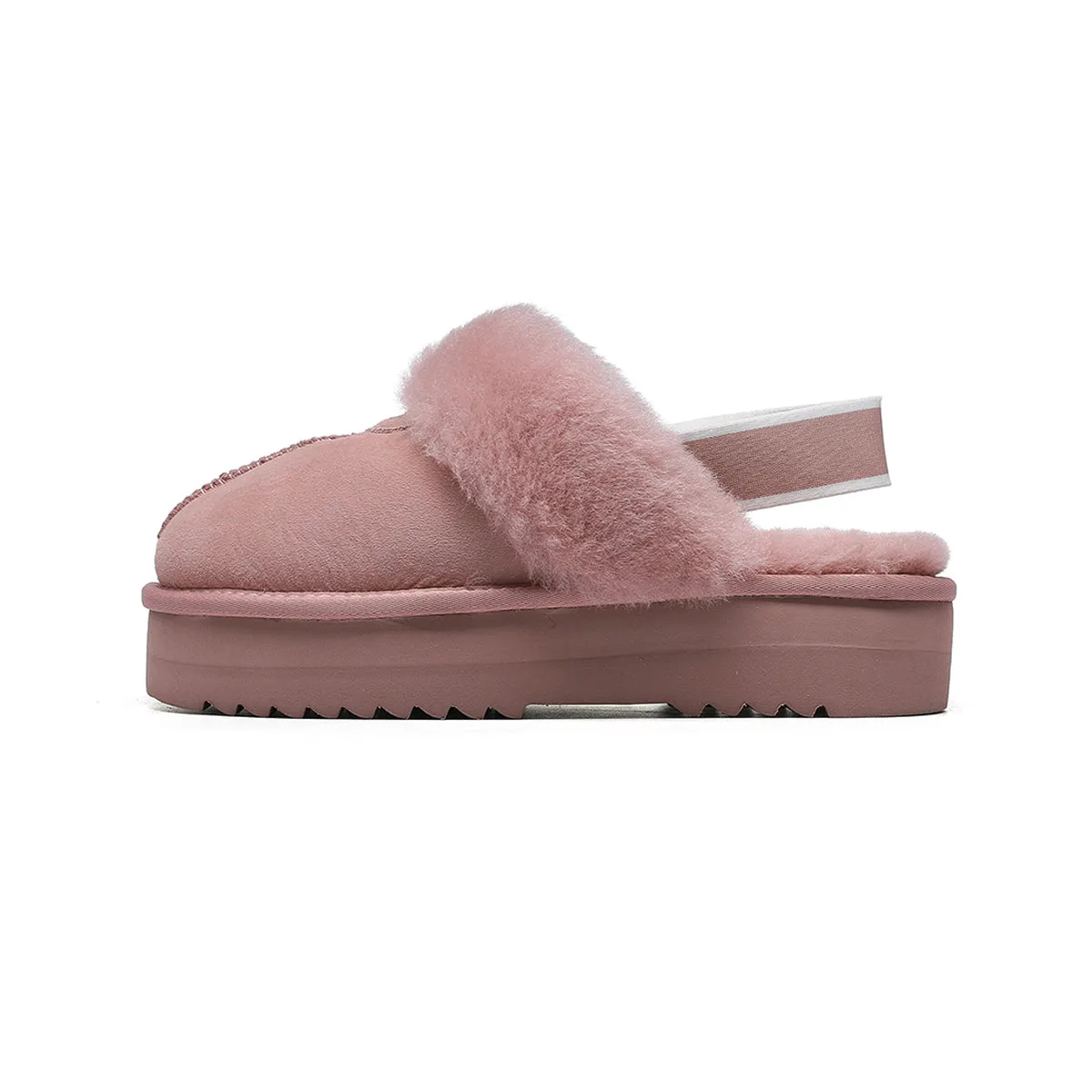 THICK-SOLED ELASTIC STRAP SANDALS 5872