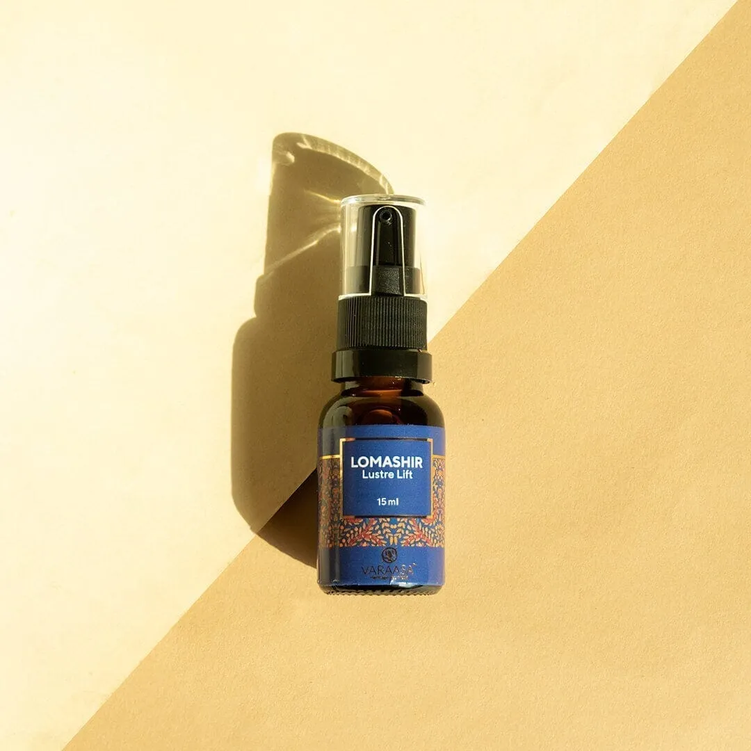 Travel-Size Mini Lomashir Hair Oil For Soft and Shiny Hair