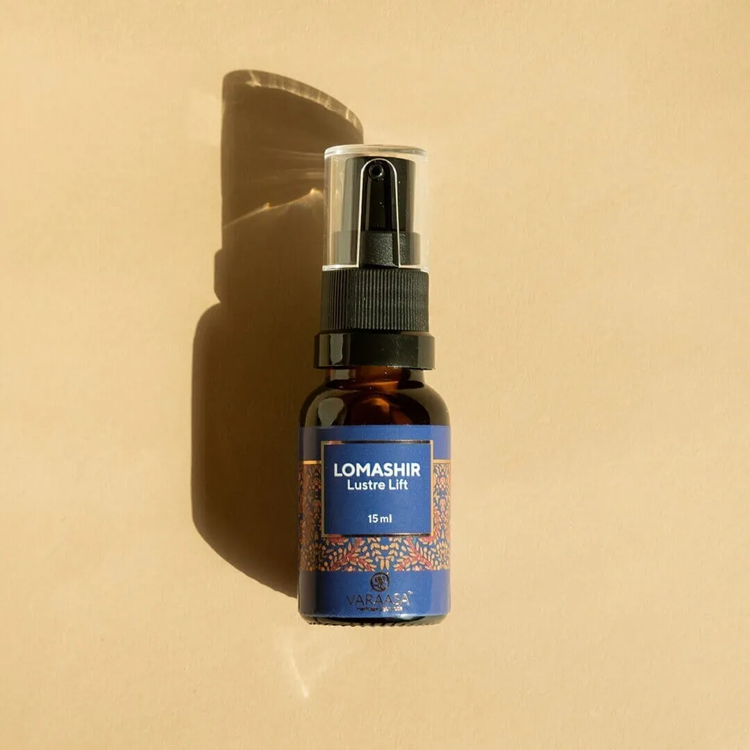 Travel-Size Mini Lomashir Hair Oil For Soft and Shiny Hair