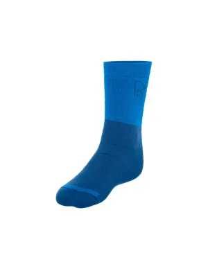 Trollveggen Heavyweight Merino Socks in Denimite