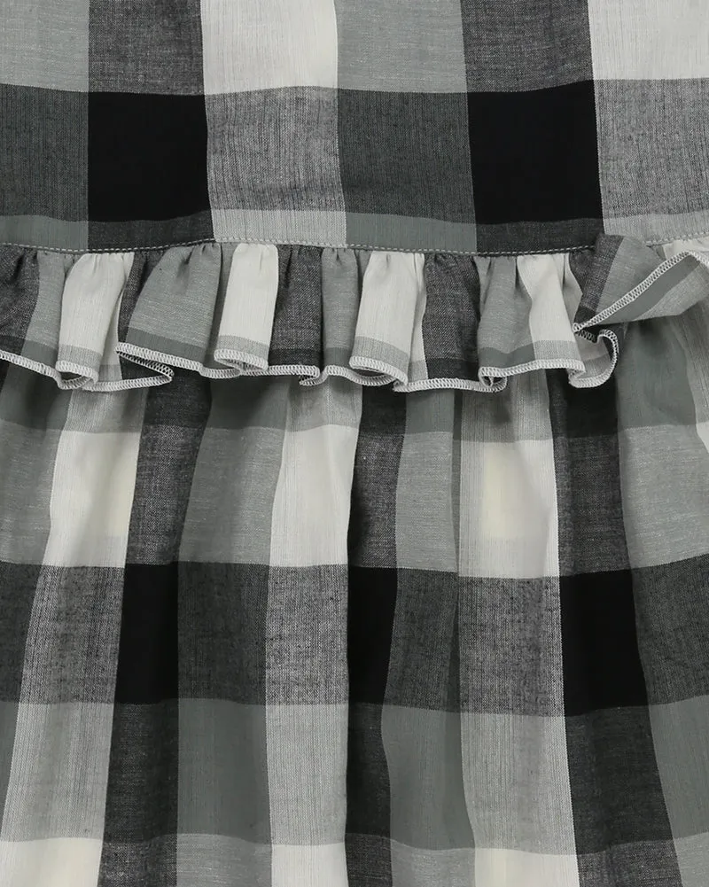 Turtledove London Check Woven Dress
