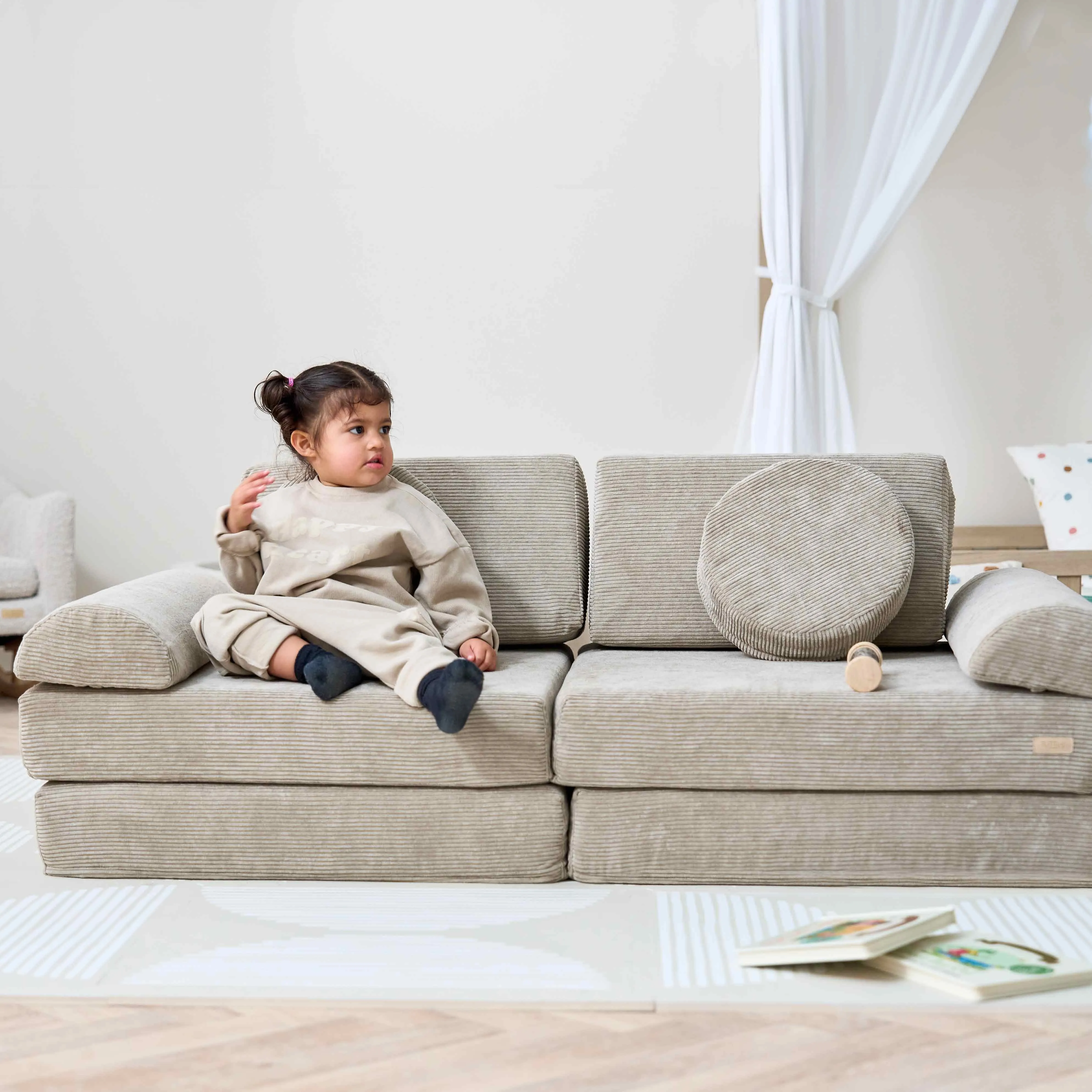 Tutti Bambini Playrama Montessori Kids Play  Sofa - Mushroom