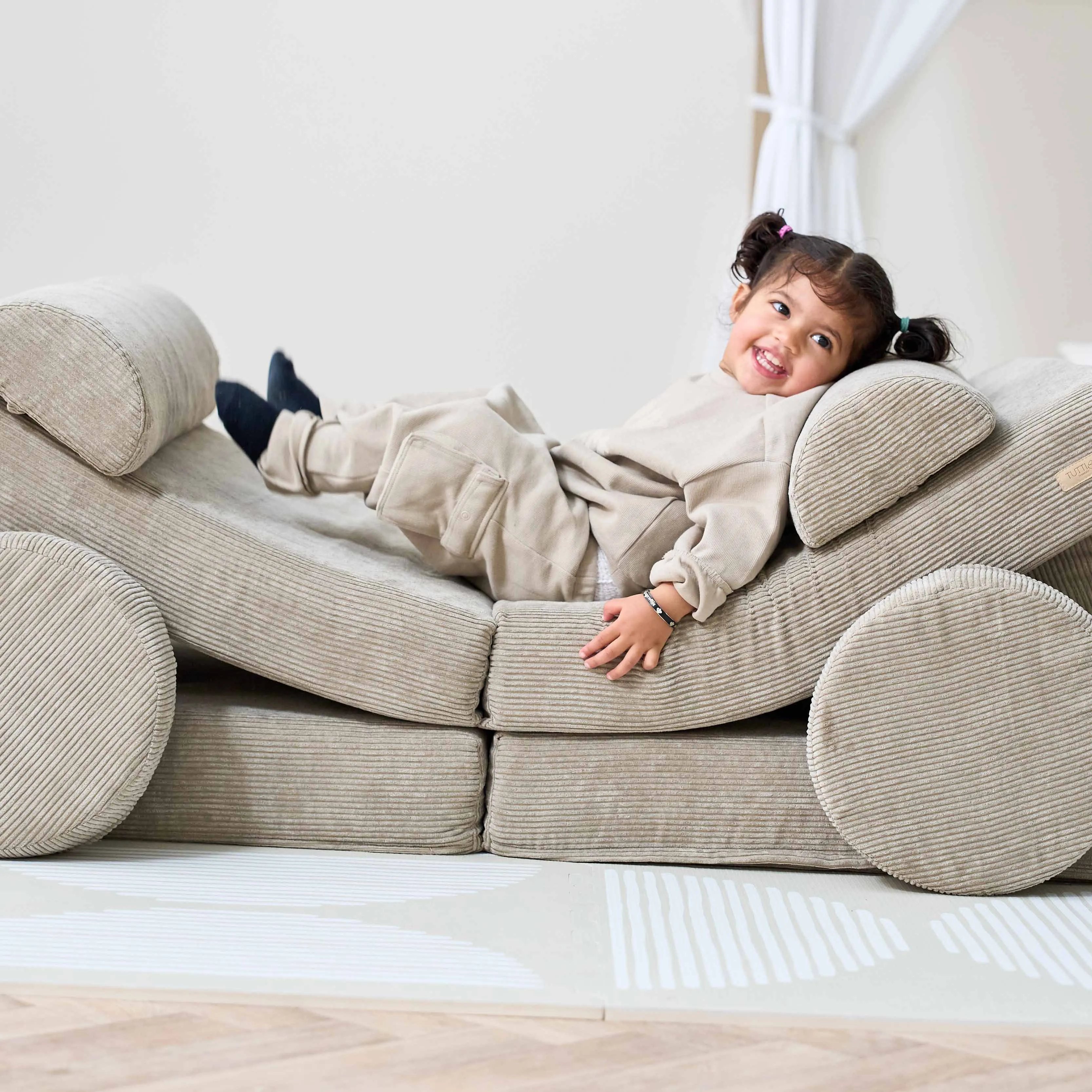 Tutti Bambini Playrama Montessori Kids Play  Sofa - Mushroom