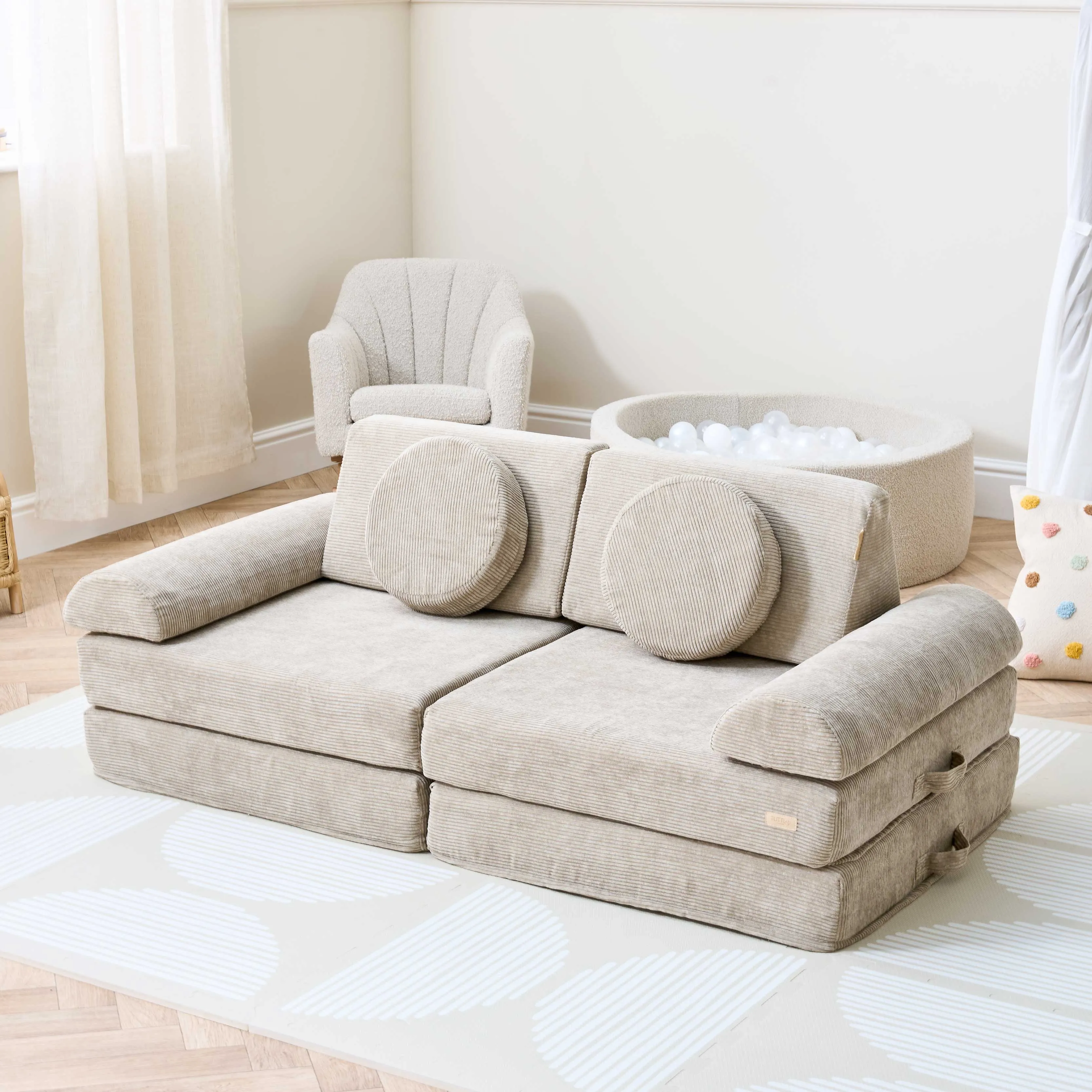 Tutti Bambini Playrama Montessori Kids Play  Sofa - Mushroom