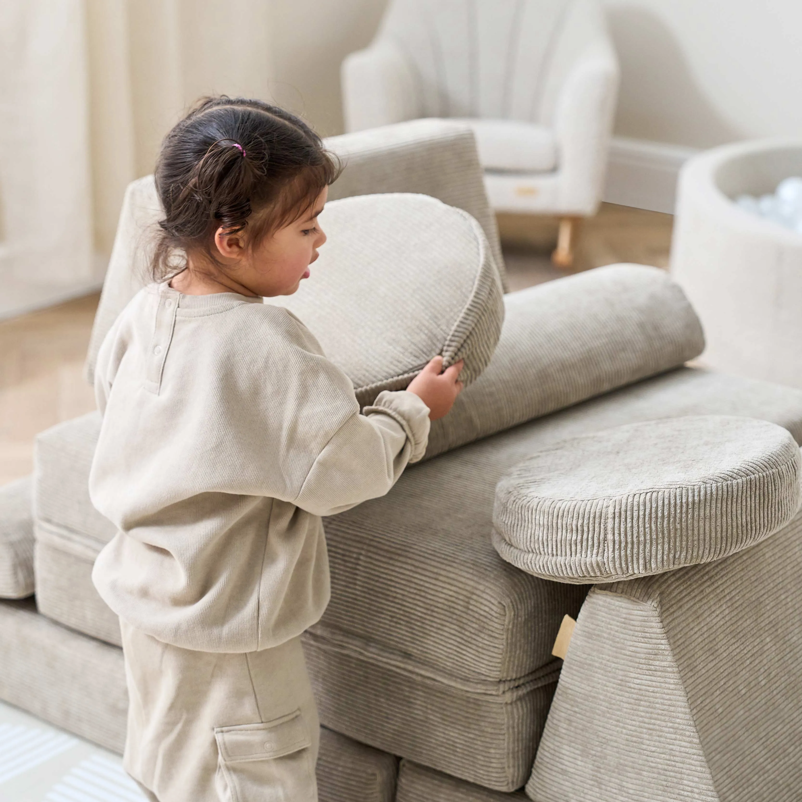 Tutti Bambini Playrama Montessori Kids Play  Sofa - Mushroom