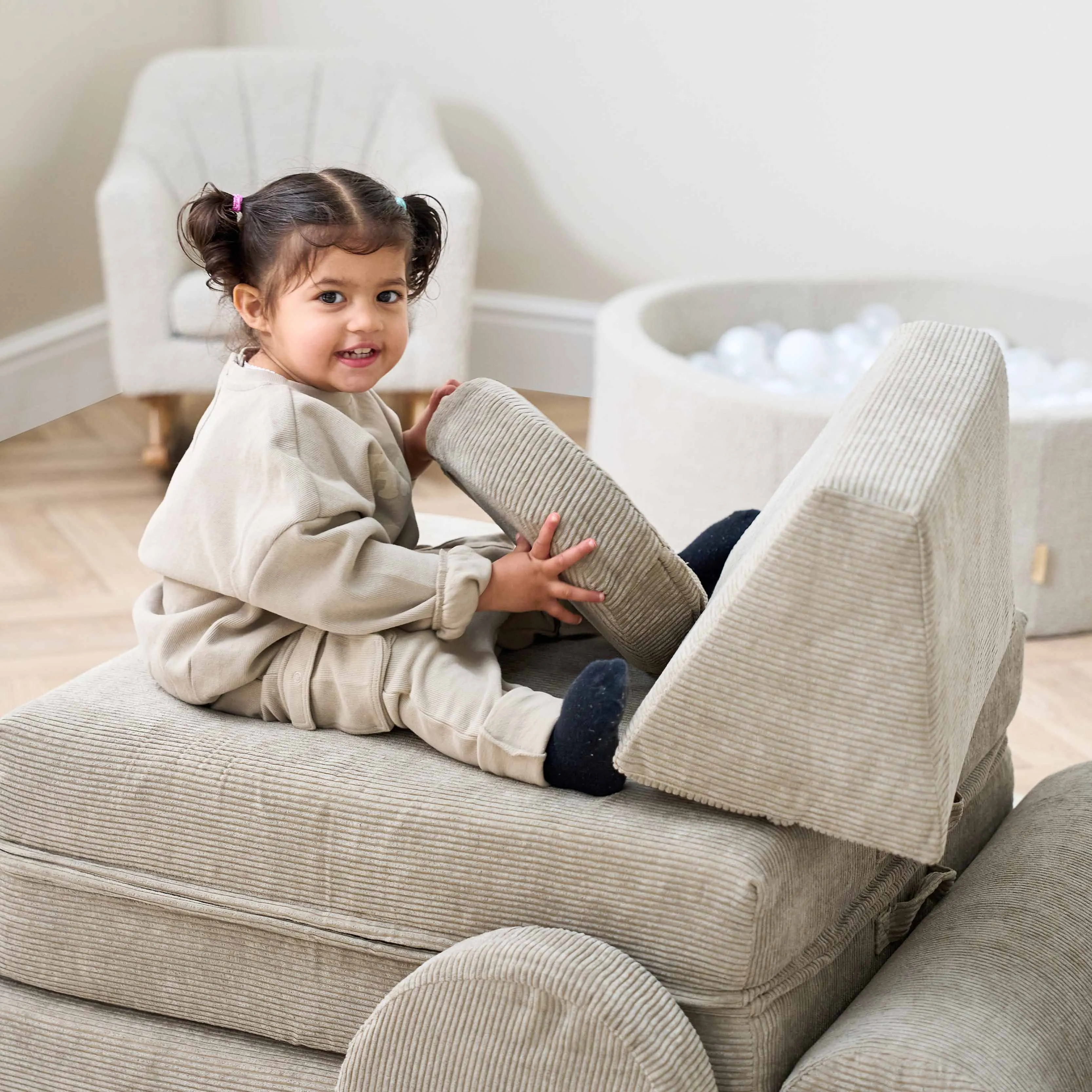 Tutti Bambini Playrama Montessori Kids Play  Sofa - Mushroom