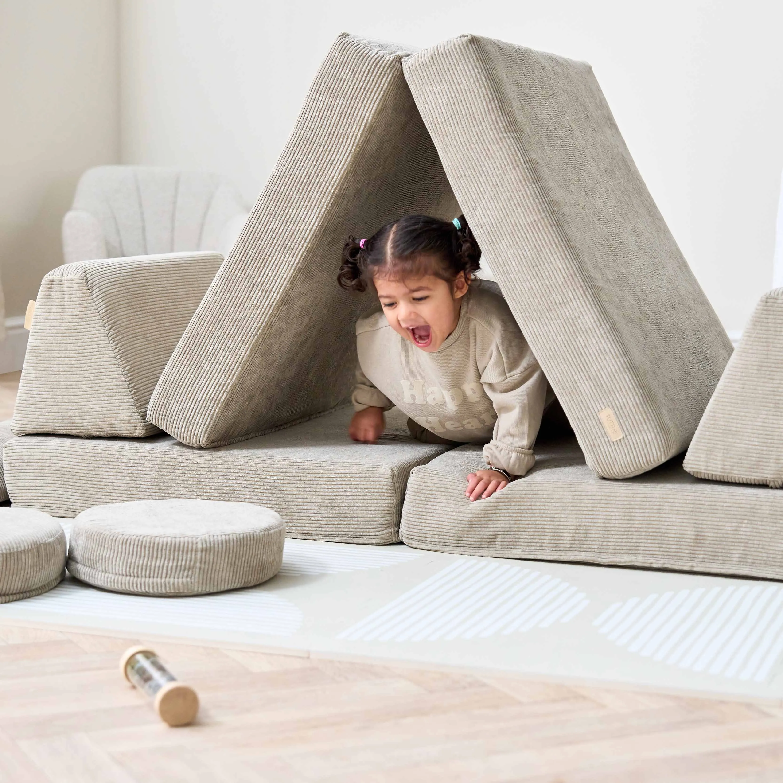 Tutti Bambini Playrama Montessori Kids Play  Sofa - Mushroom