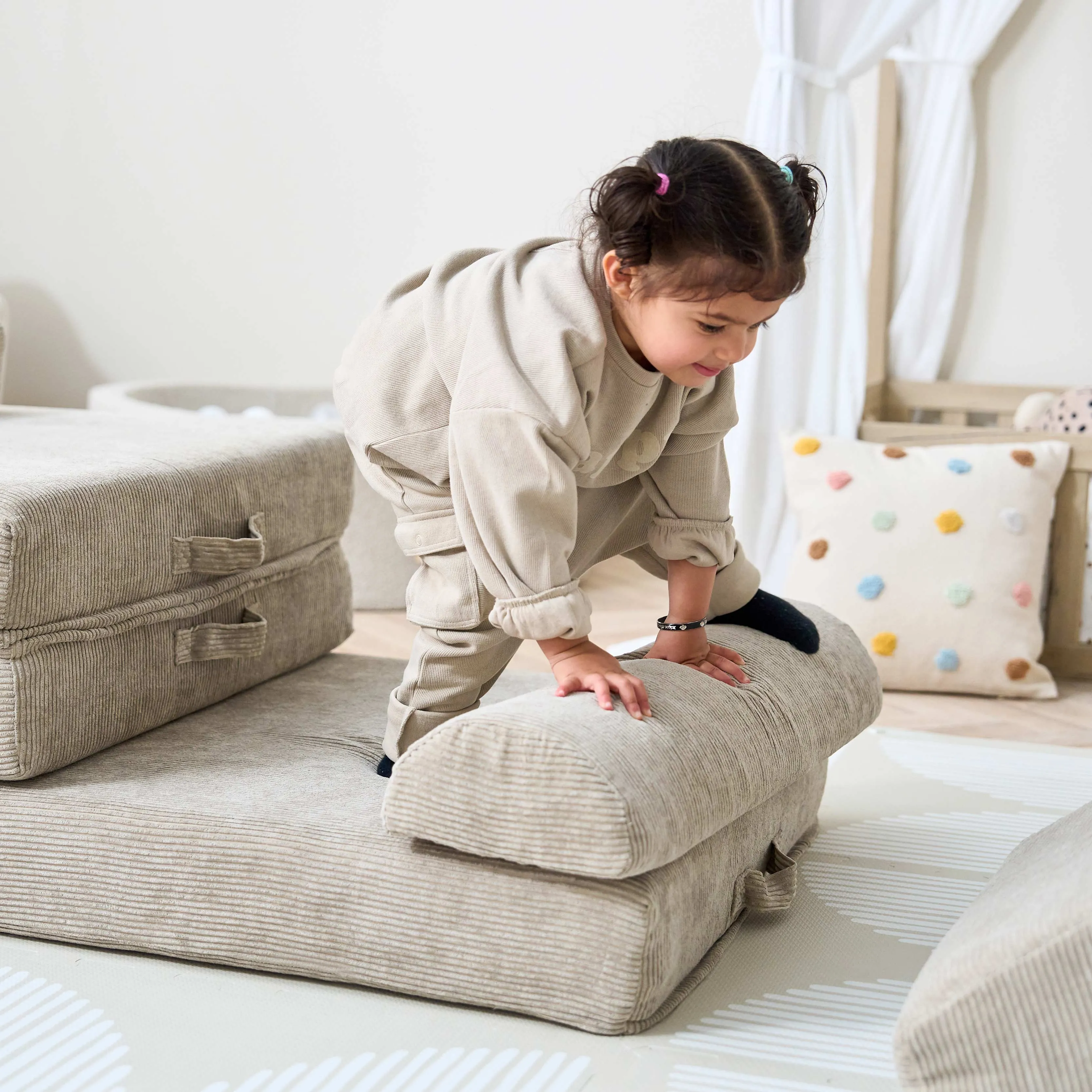 Tutti Bambini Playrama Montessori Kids Play  Sofa - Mushroom